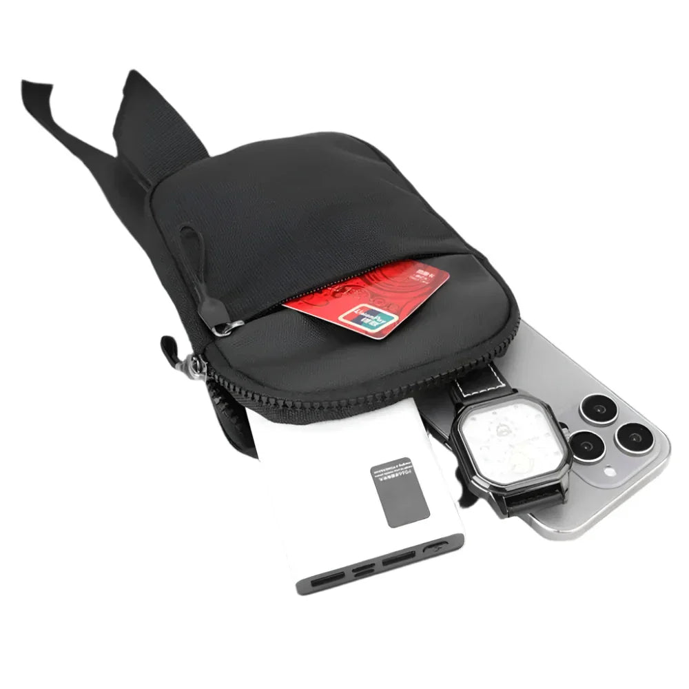 Noah | Waterproof Canvas Crossbody Sling Bag for Travel & Hiking 5