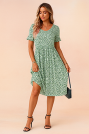 Nola | Flowy Polka Dot Blouse with Ruffles 2