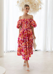 CHLOWY | Comfortable Floral Short Women's Dress