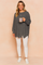 Oliwia | Oversized sweater with an openwork pattern 2