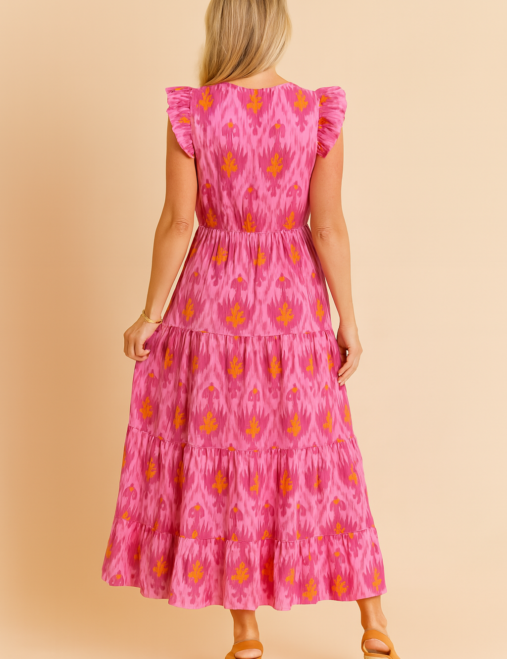 Oliwia | Summer Dress with Ethnic Pattern 1