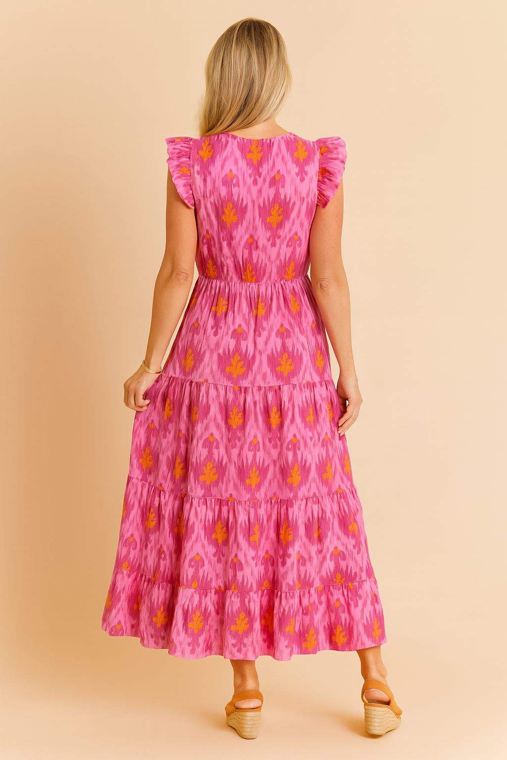 Oliwia | Summer Dress with Ethnic Pattern 1