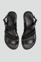Orthopedic Flat Sandals with Arch Support and Back Strap for Women 1