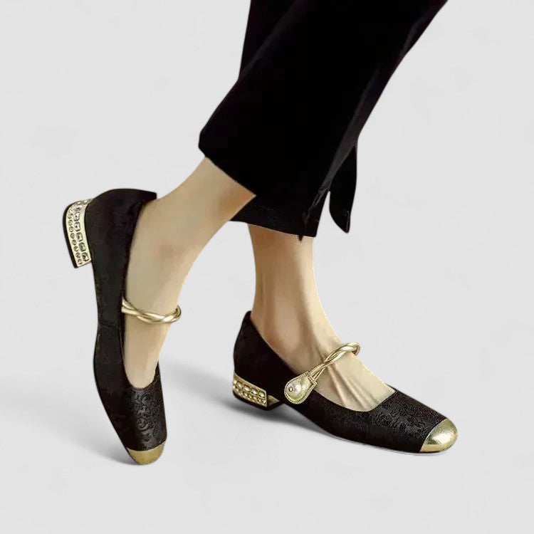 Orthopedic Mary Jane Shoes for Women - Elegant Supportive Footwear for All-Day Comfort 1