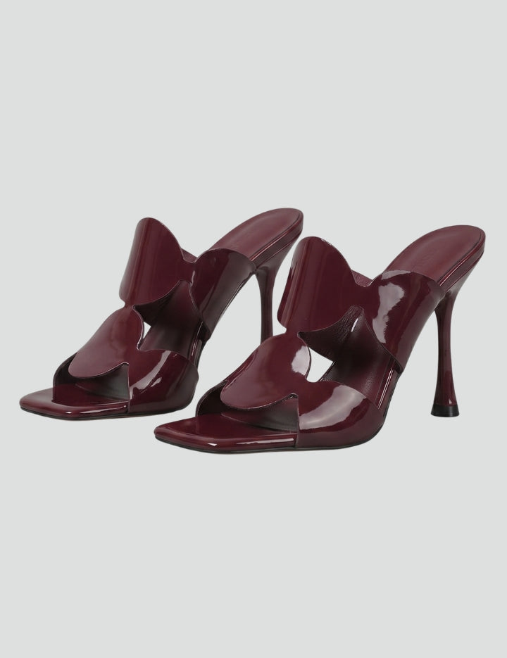 Orthopedic Women's High Heel Sandals with Arch Support and Square Toe Stiletto Design 1