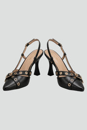 Orthopedic Women's Pointed Toe Sandals with Arch Support and Buckle Closure 1