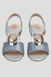 Orthopedic Women's Sandals with Adjustable Ankle Strap and Arch Support Block Heel 1
