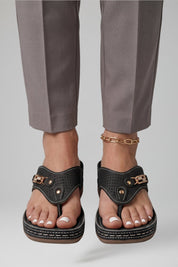Orthopedic Women's Sandals with Adjustable Straps and Arch Support Cushioned Sole 0