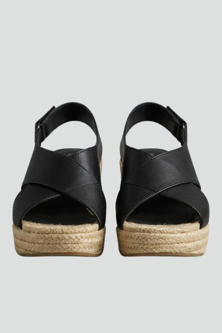 Orthopedic Women's Sandals with Arch Support, Adjustable Ankle Strap, Stylish Wedge Design for Comfort 1