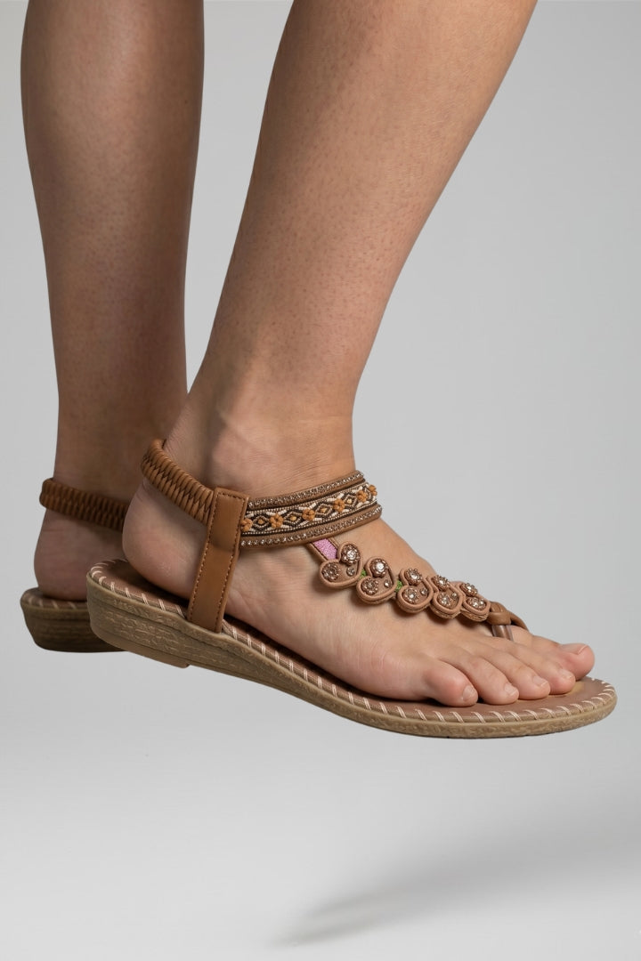 Orthopedic Women's Slip-On Sandals with Arch Support and Flexible Sole 3
