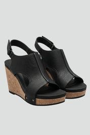 Orthopedic Women's Wedge Sandals with Arch Support and Adjustable Straps 1