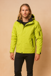 Oskar | Men's waterproof tactical winter jacket with outdoor hood 0
