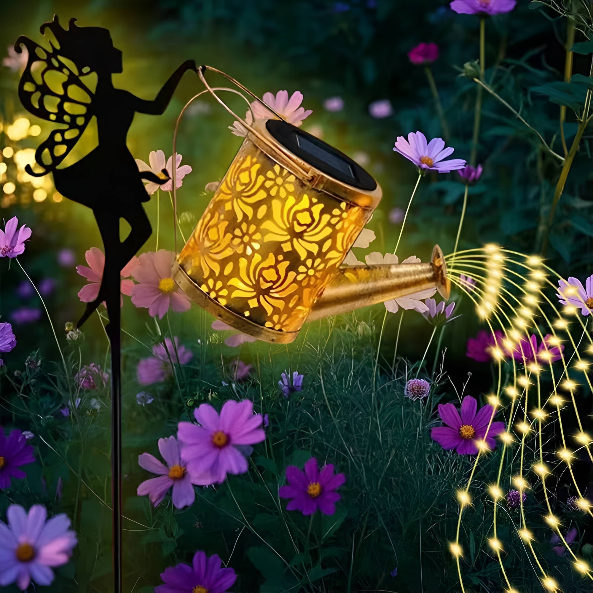 Outdoor light decorations hanging fairy lamp 7