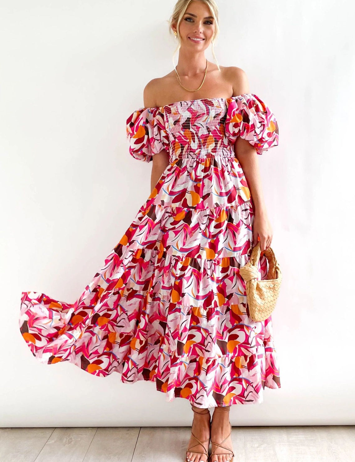 CHLOWY | Comfortable Floral Short Women's Dress