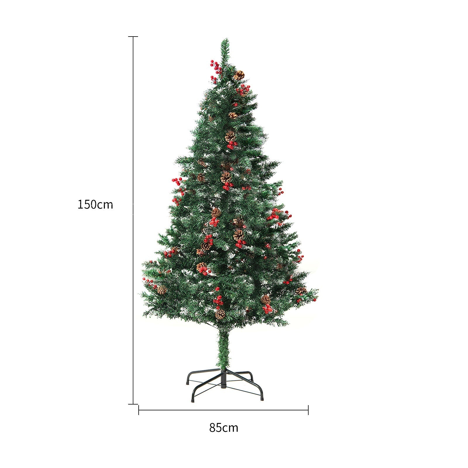 PVC simulation snowfall showcase decoration Christmas tree 0