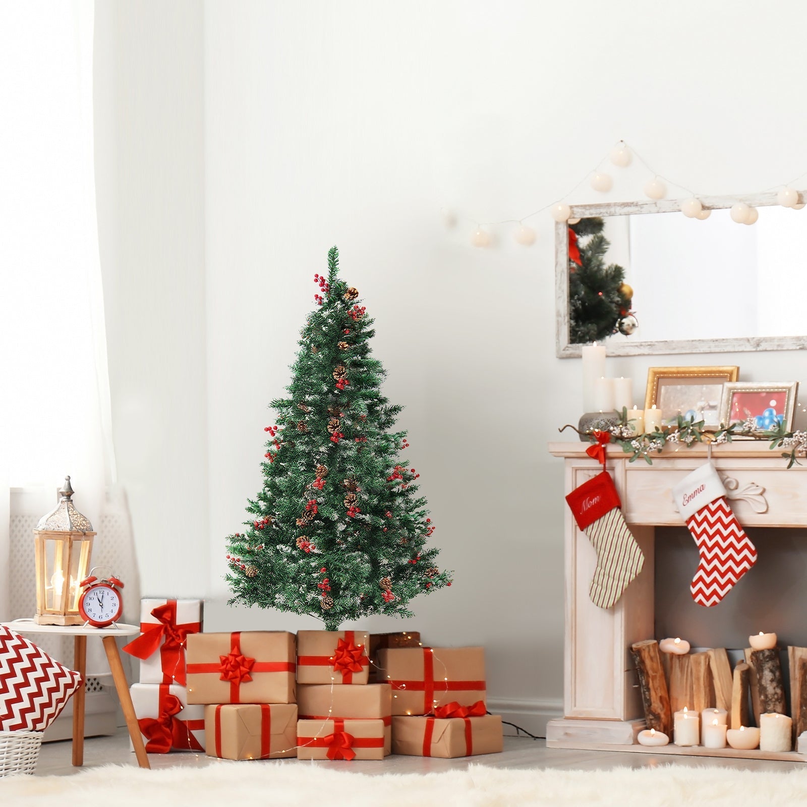 PVC simulation snowfall showcase decoration Christmas tree 1