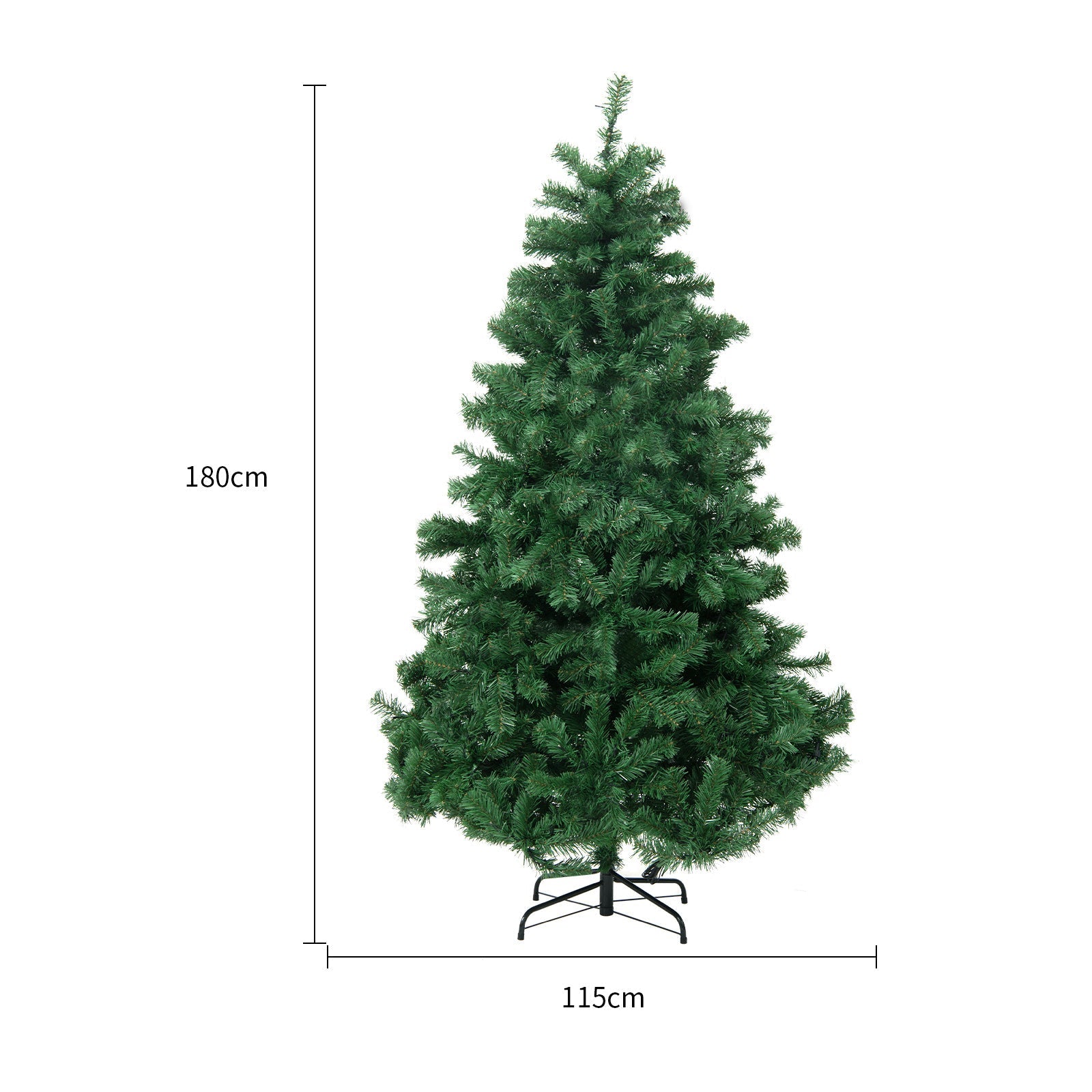 PVC simulation snowfall showcase decoration Christmas tree 9