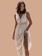 Paige | Stylish and Comfortable Boho Maxi Dress 0