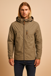 Patryk | Men's sports raincoat with hood 1