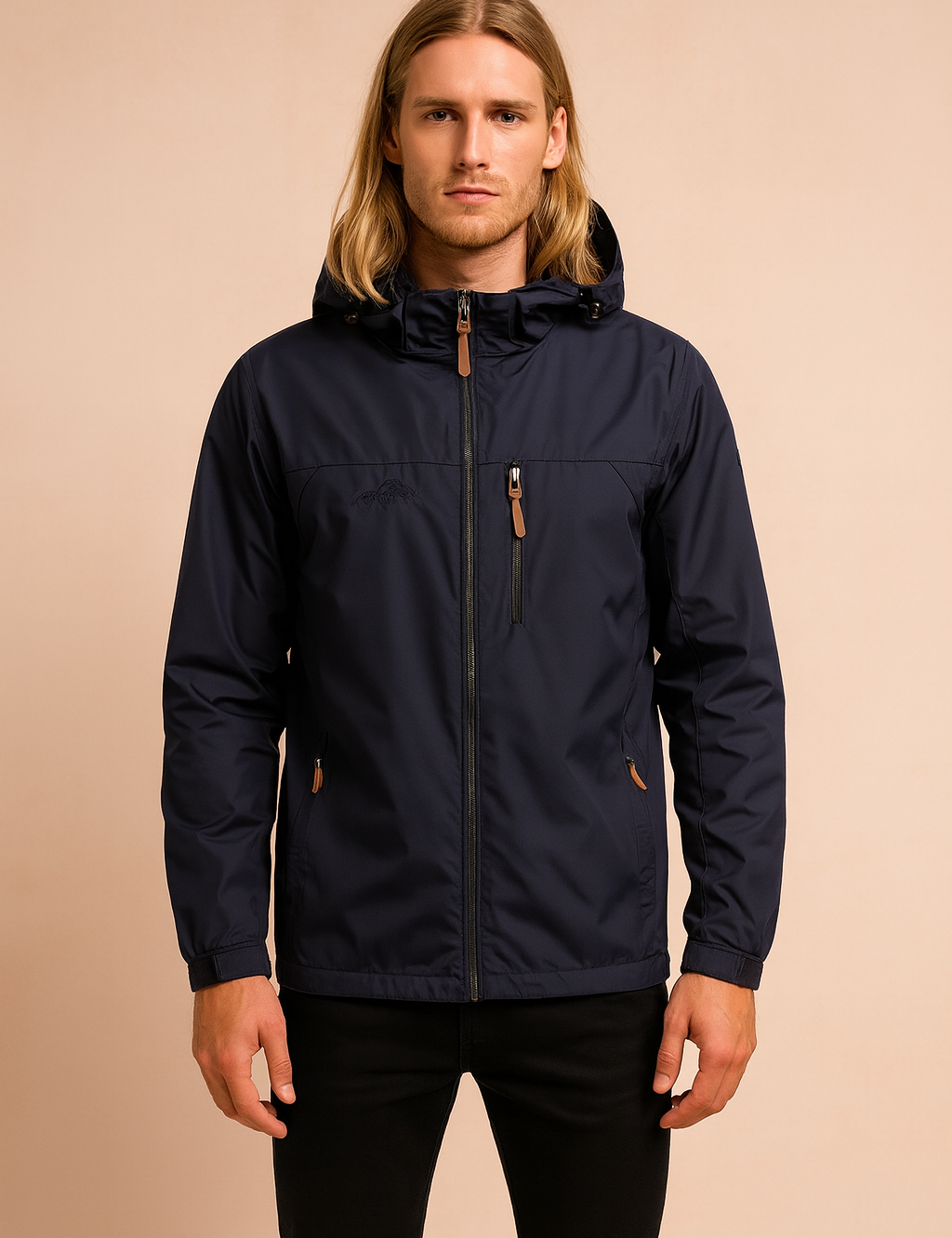 Patryk | Men's sports raincoat with hood 2