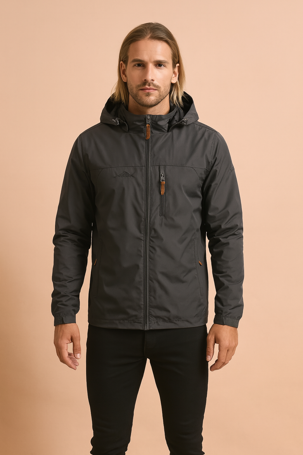 Patryk | Men's sports raincoat with hood 3