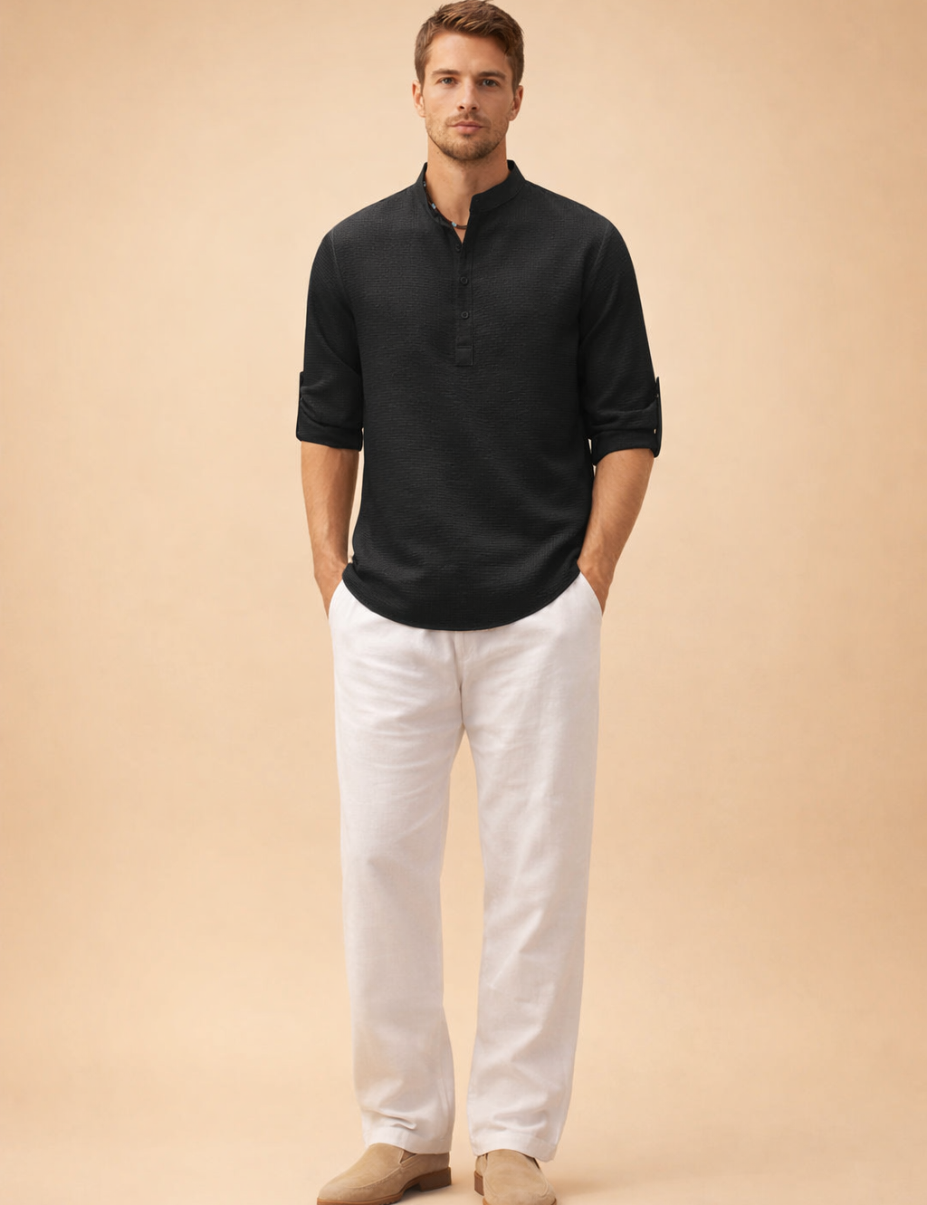 Paweł | Stylish men's casual shirt for everyday, casual elegance 0
