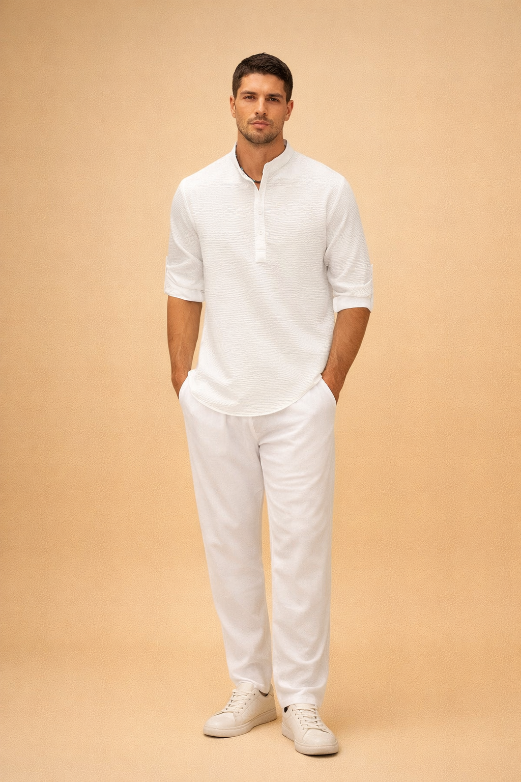 Paweł | Stylish men's casual shirt for everyday, casual elegance 1