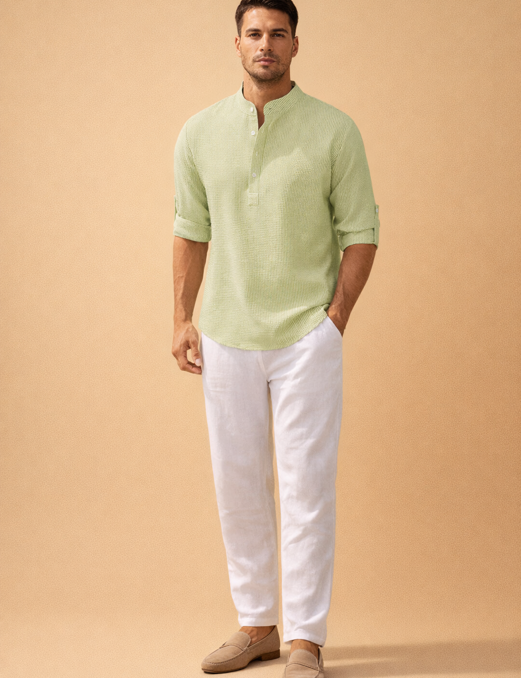 Paweł | Stylish men's casual shirt for everyday, casual elegance 2