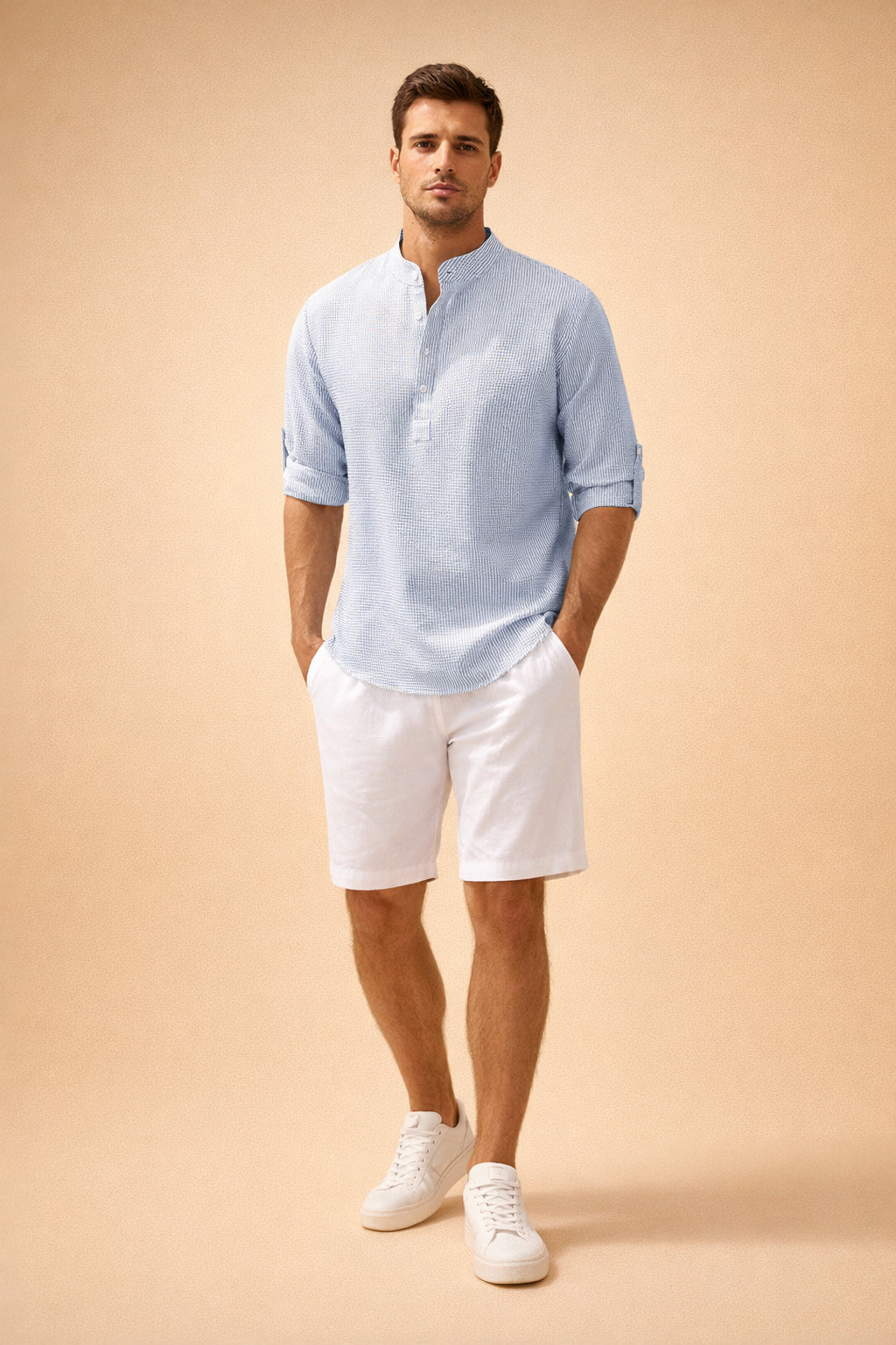 Paweł | Stylish men's casual shirt for everyday, casual elegance 3