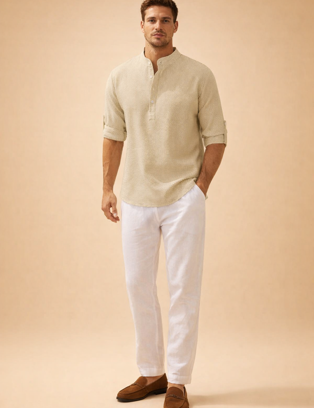 Paweł | Stylish men's casual shirt for everyday, casual elegance 6