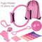 Pilates ball & resistance band set 0