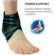 Plantar ankle X-wrap, brace, compression sleeve 3