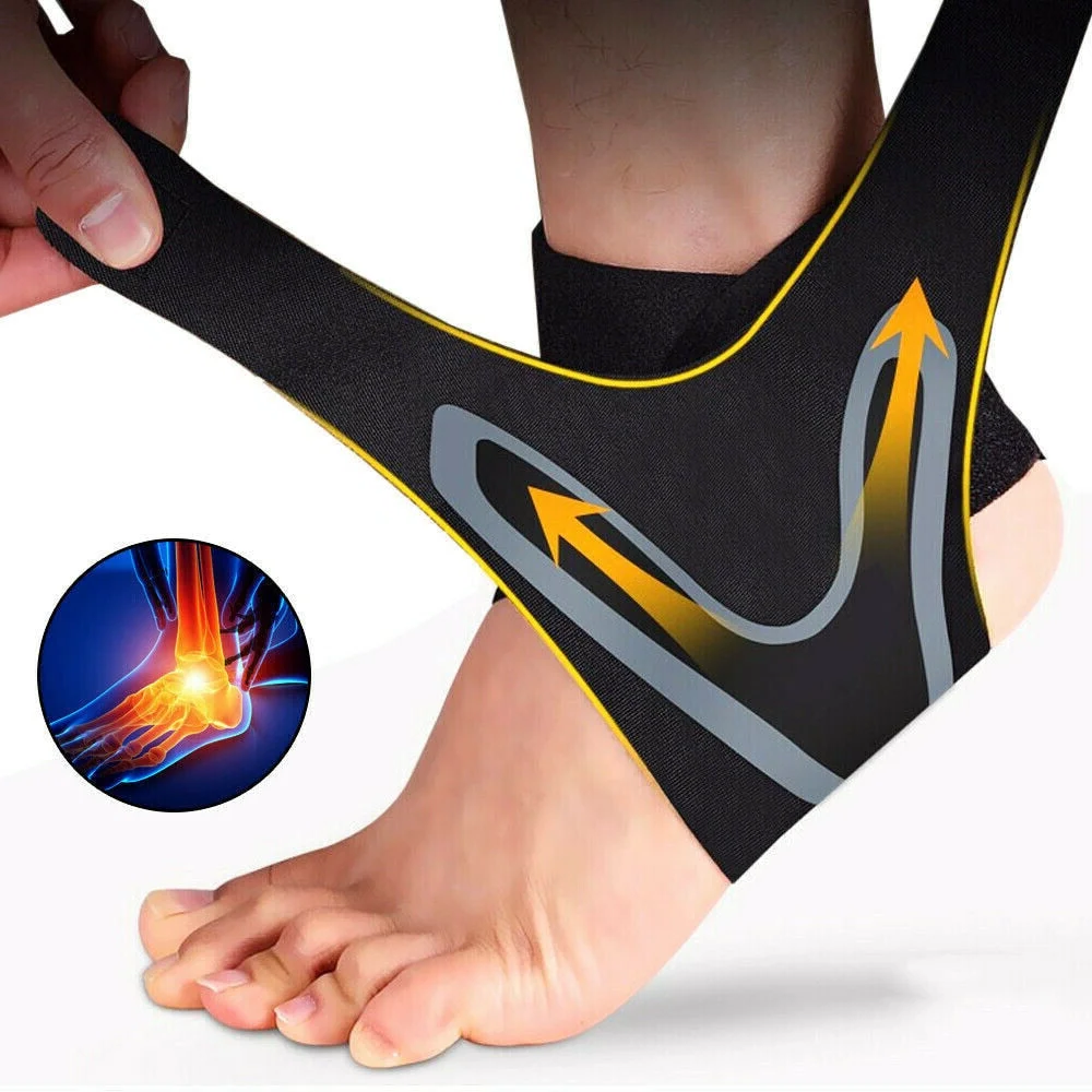 Plantar ankle X-wrap, brace, compression sleeve 6