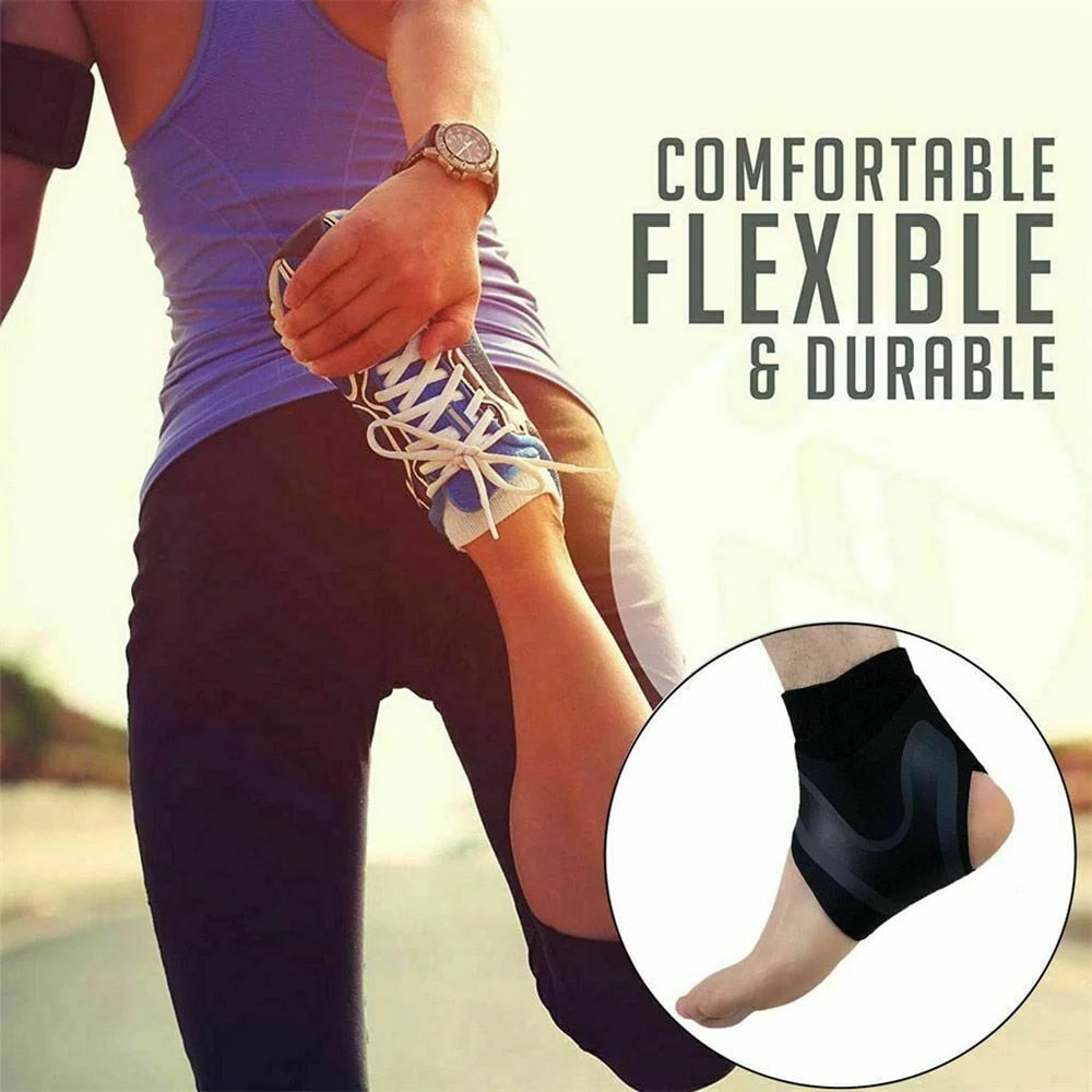 Plantar ankle X-wrap, brace, compression sleeve 7