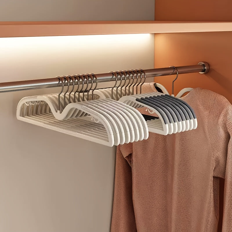 Platzsparende Kleiderbügel | Rutschfest & Drehbar | Schlanker Hals Gegen Schulterbeulen | SlimHang 4