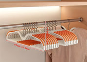 Platzsparende Kleiderbügel | Rutschfest & Drehbar | Schlanker Hals Gegen Schulterbeulen | SlimHang 5