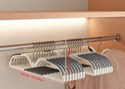 Platzsparende Kleiderbügel | Rutschfest & Drehbar | Schlanker Hals Gegen Schulterbeulen | SlimHang 6