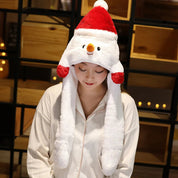 Plush Santa Hat for Adults - Soft Red and White Christmas Hat, Cozy Holiday Accessory for Festive Celebrations 5