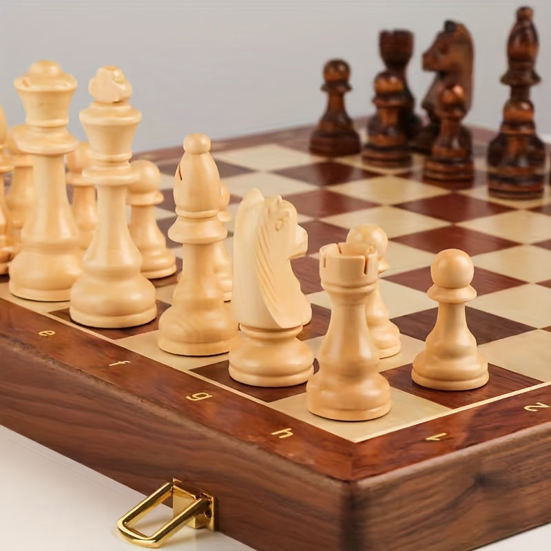 Premium wooden chess set - perfect for competitive play 3