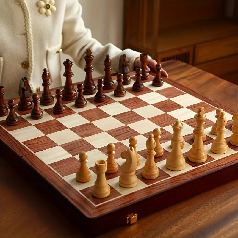 Premium wooden chess set - perfect for competitive play 4