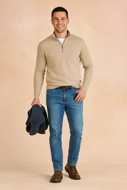 Radosław | Zipper Sweater for Everyday Elegance 8