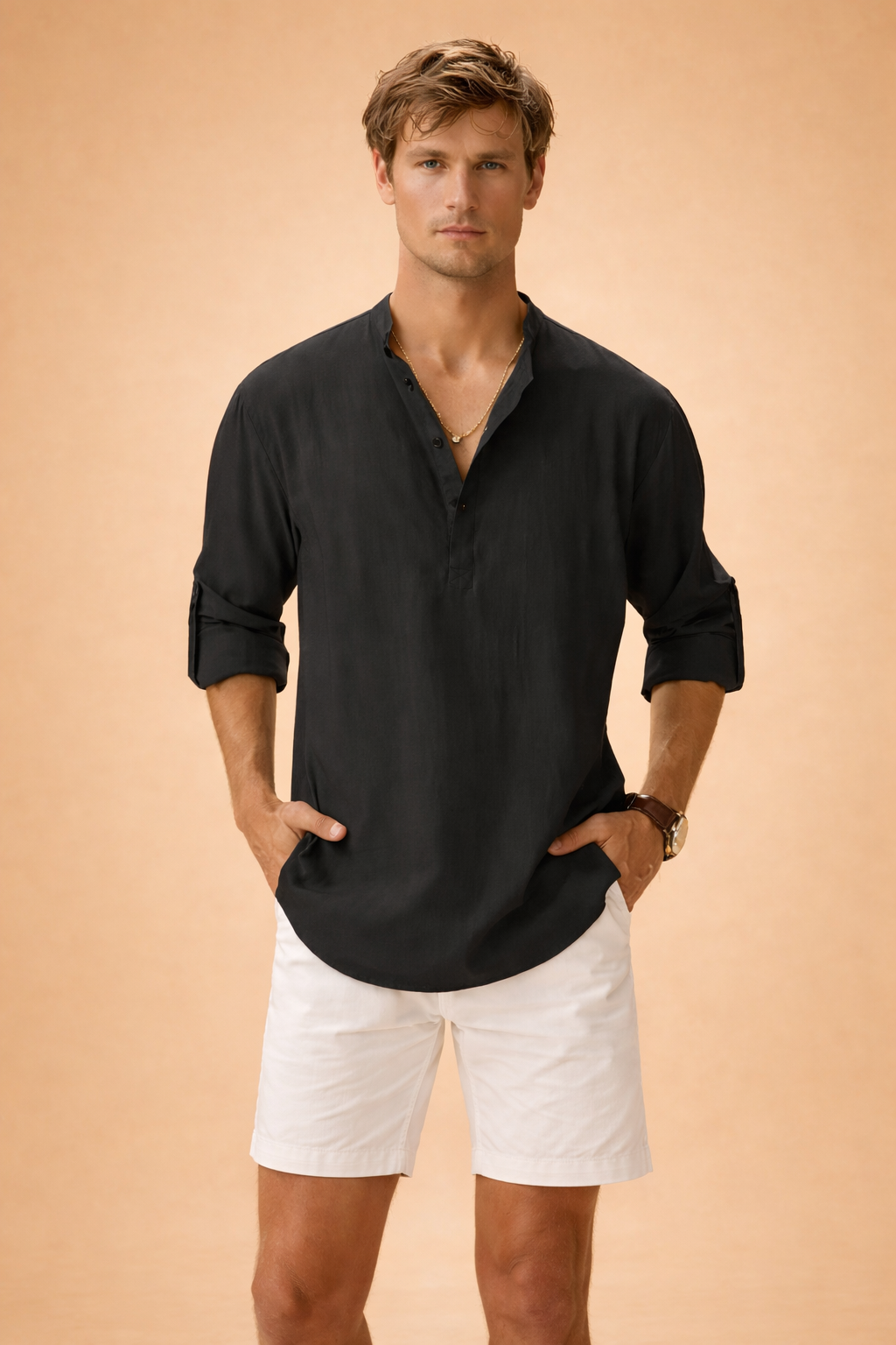 Ravello | Men's Long Sleeve Crew Neck Shirt 9