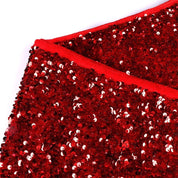Red Sequins Christmas Tree Skirt Party Decoration Accessories 2
