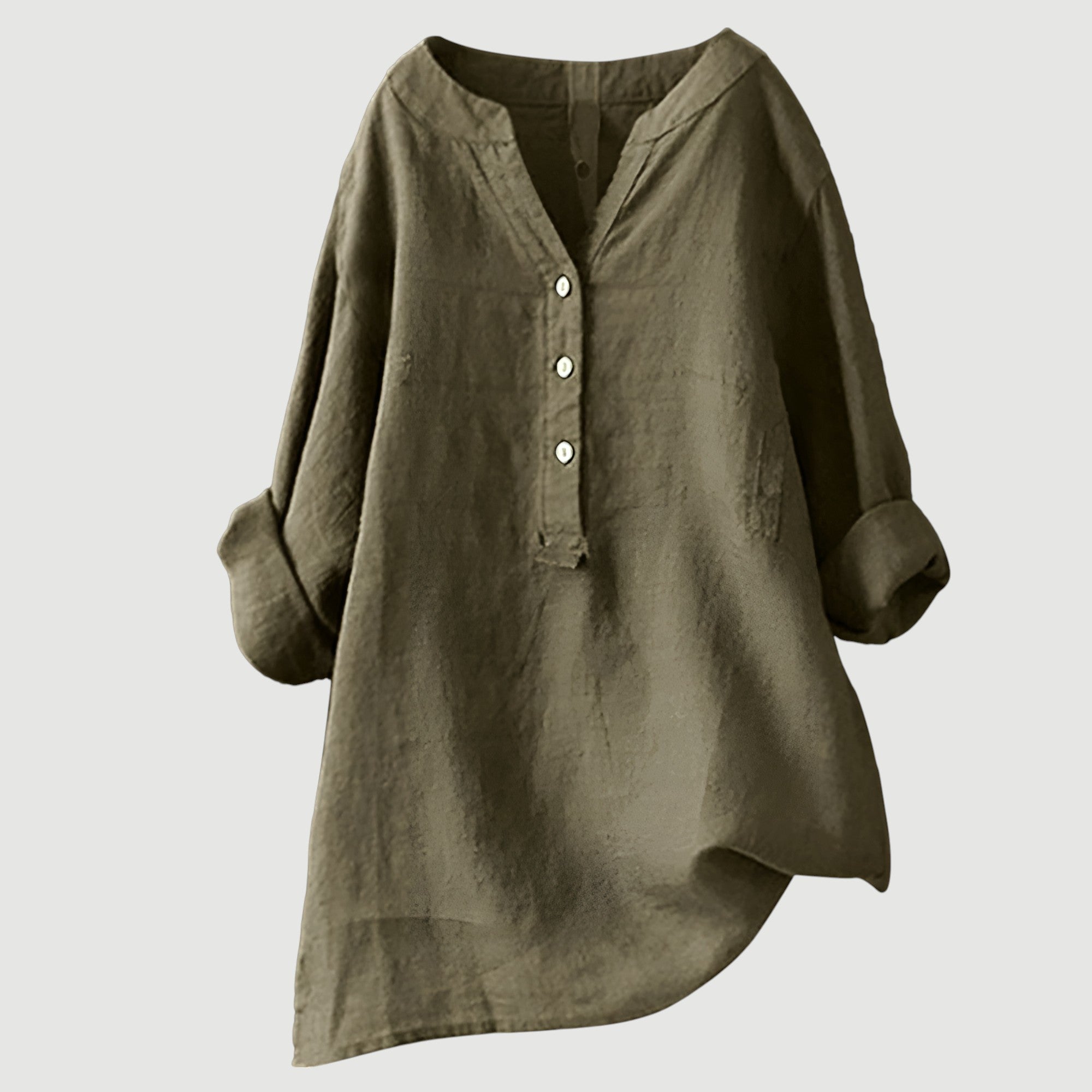 Relaxed Button Tunic for Women - Effortless Everyday Style 10