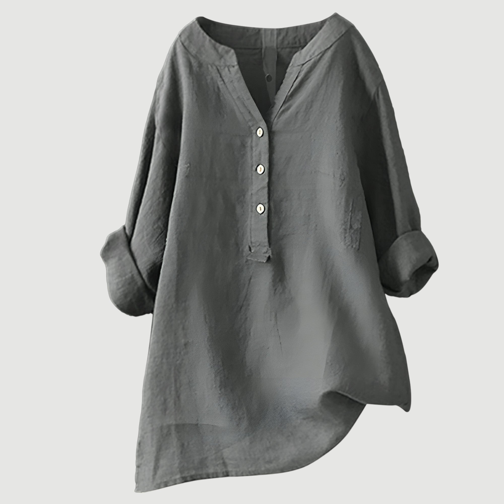 Relaxed Button Tunic for Women - Effortless Everyday Style 5