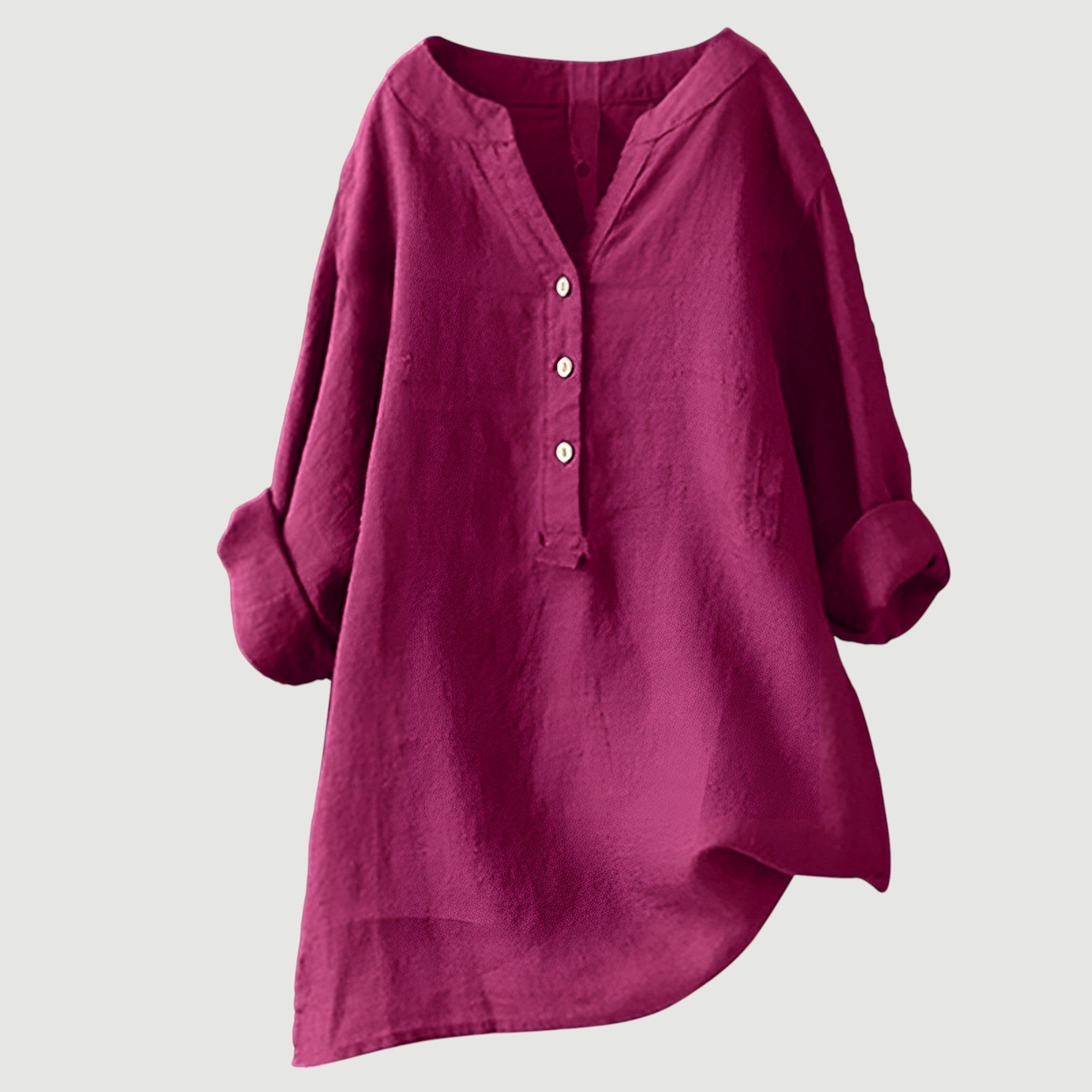Relaxed Button Tunic for Women - Effortless Everyday Style 8