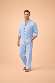 Rivano | Modern Stand-Up Collar Shirt 0
