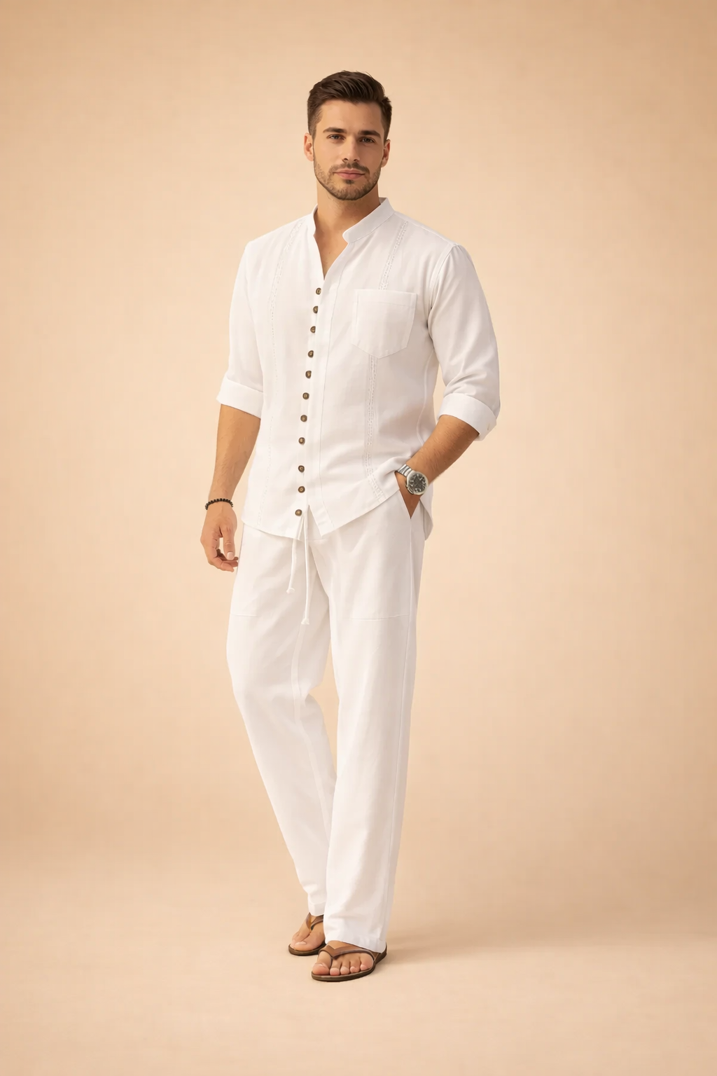 Rivano | Modern Stand-Up Collar Shirt 2