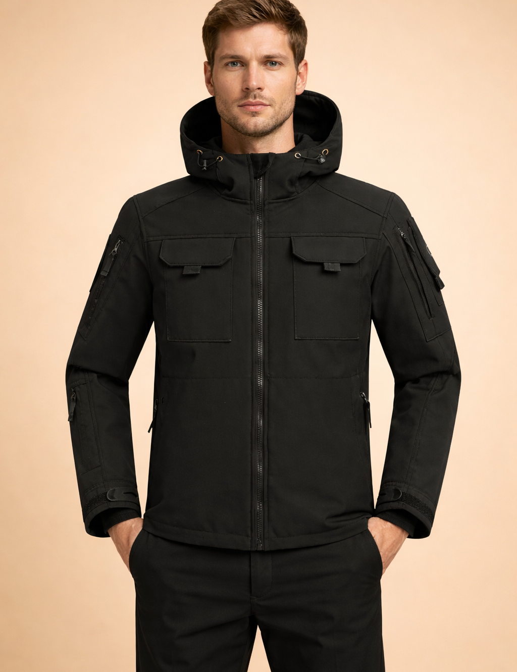 Robert | Men's Hooded Softshell Jacket 0