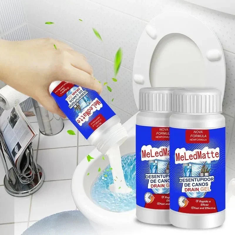 Rohrreiniger | Löst Fett, Haare & Organische Reste | für Küche, Bad & WC | ClearFlow 1